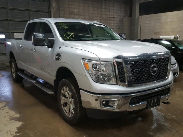 1N6AA1F44HN514916 - 2017 NISSAN TITAN XD S GRAY photo 1