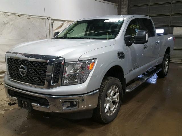 1N6AA1F44HN514916 - 2017 NISSAN TITAN XD S GRAY photo 2