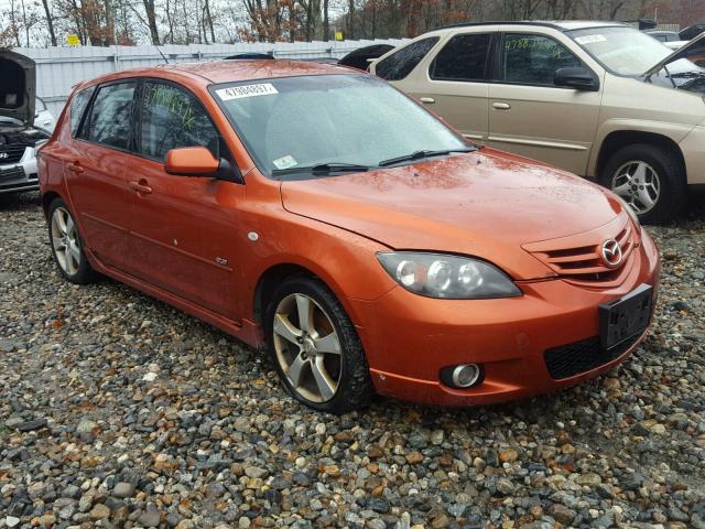 JM1BK343651227669 - 2005 MAZDA 3 HATCHBAC ORANGE photo 1