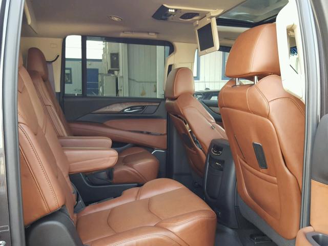 1GYS3JKJ0GR188627 - 2016 CADILLAC ESCALADE E GRAY photo 6