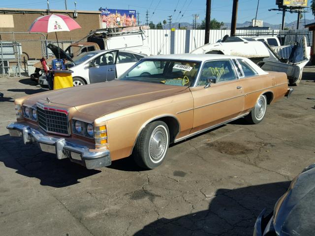 0000005J62H135845 - 1975 FORD LTD BROWN photo 2