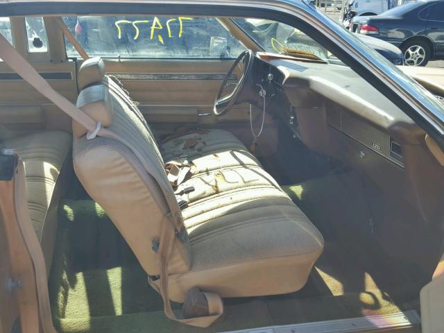 0000005J62H135845 - 1975 FORD LTD BROWN photo 5