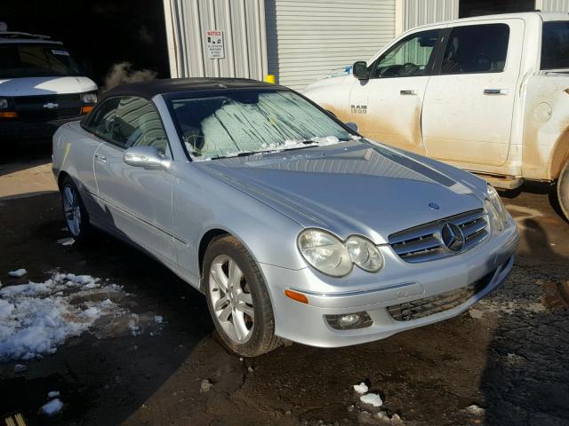 WDBTK56J06F173011 - 2006 MERCEDES-BENZ CLK 350 SILVER photo 1