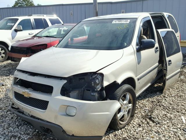 1GNDV231X7D214314 - 2007 CHEVROLET UPLANDER L 米色 照片 2