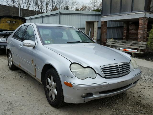 WDBRF61J31F067799 - 2001 MERCEDES-BENZ C 240 SILVER photo 1