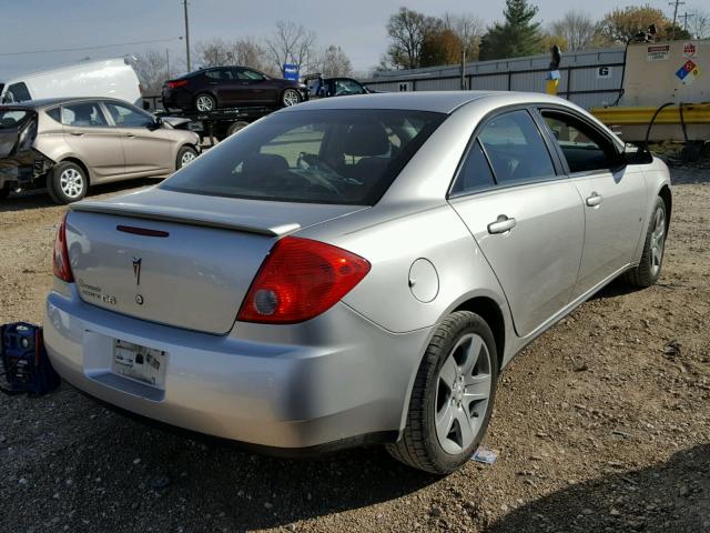 1G2ZG57B984135767 - 2008 PONTIAC G6 BASE SILVER photo 4