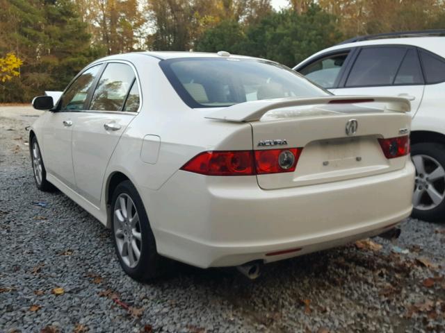 JH4CL96876C028860 - 2006 ACURA TSX WHITE photo 3