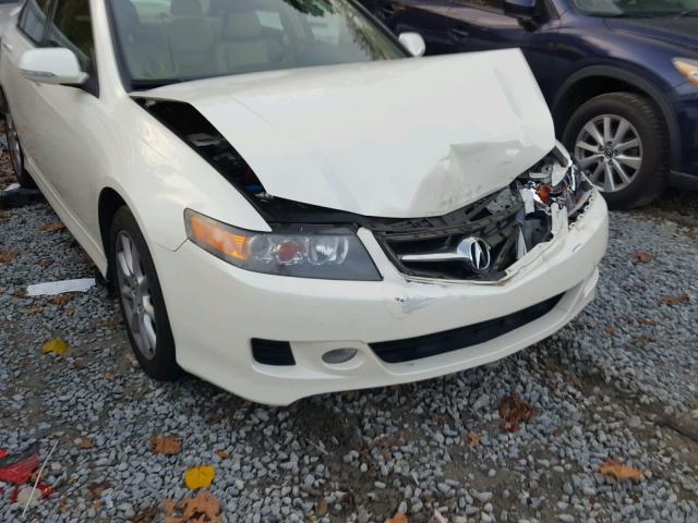 JH4CL96876C028860 - 2006 ACURA TSX WHITE photo 9