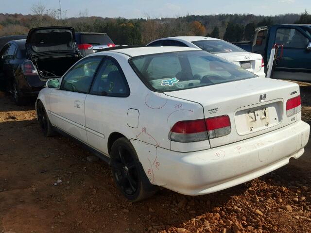 1HGEJ814XYL120239 - 2000 HONDA CIVIC EX WHITE photo 3