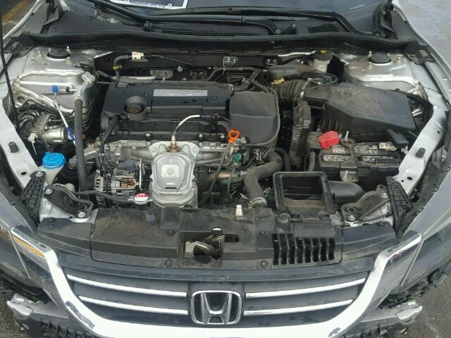 1HGCR2F37EA164218 - 2014 HONDA ACCORD LX SILVER photo 7