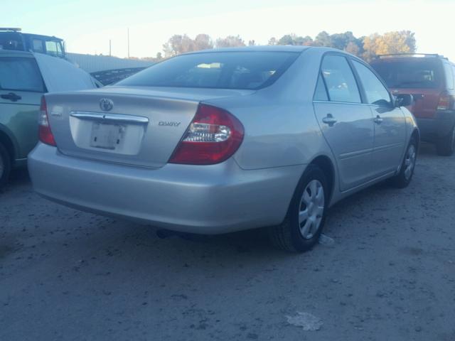 4T1BE32K14U934866 - 2004 TOYOTA CAMRY LE SILVER photo 4