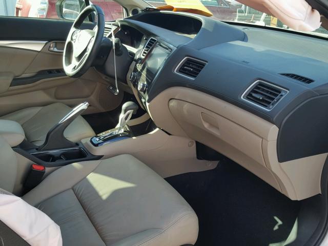 19XFB2F97FE209676 - 2015 HONDA CIVIC EXL 白色 照片 5