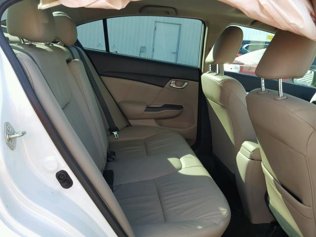 19XFB2F97FE209676 - 2015 HONDA CIVIC EXL 白色 照片 6