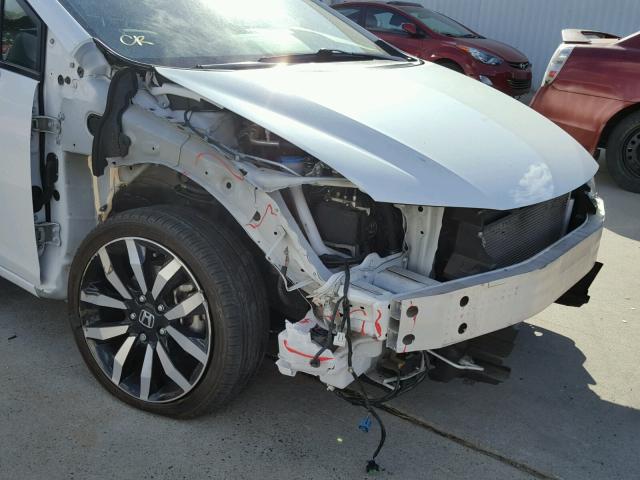 19XFB2F97FE209676 - 2015 HONDA CIVIC EXL 白色 照片 9