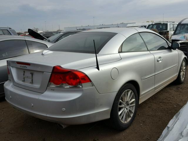 YV1MC67268J050338 - 2008 VOLVO C70 T5 SILVER photo 4