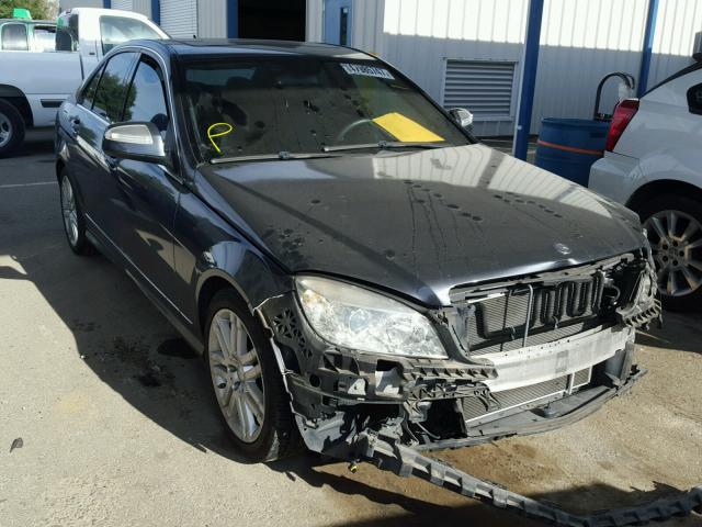 WDDGF54XX9R068614 - 2009 MERCEDES-BENZ C 300 GRAY photo 1