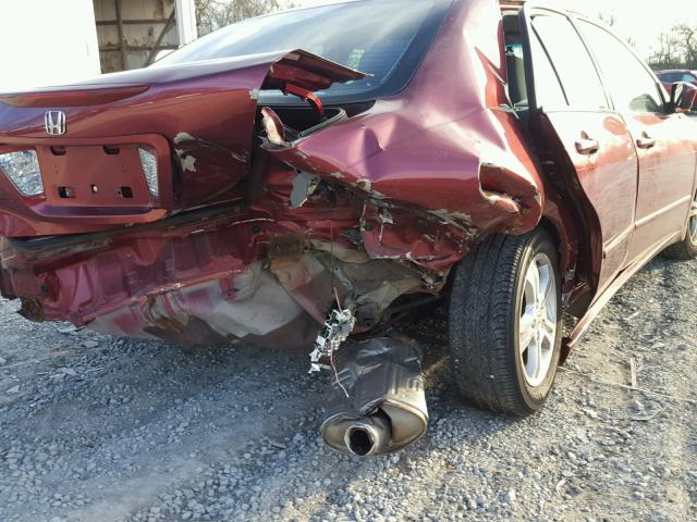 1HGCM56306A084227 - 2006 HONDA ACCORD SE MAROON photo 9