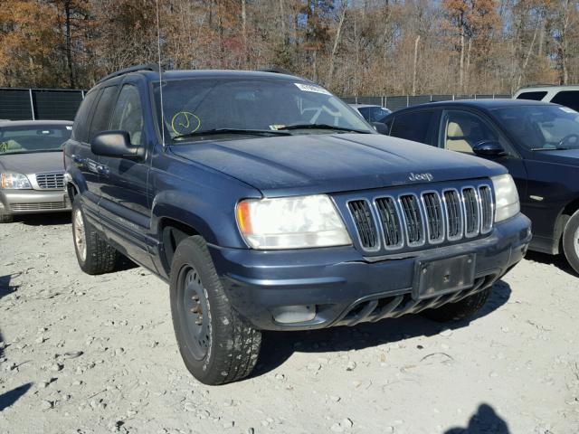 1J8GW58N23C544876 - 2003 JEEP GRAND CHER BLUE photo 1