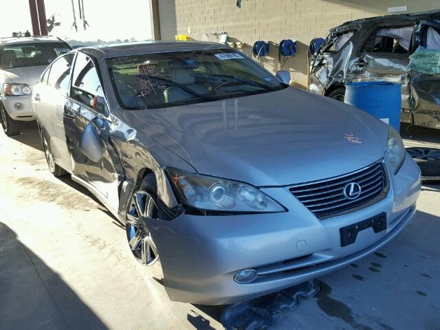 JTHBJ46G072142427 - 2007 LEXUS ES 350 SILVER photo 1