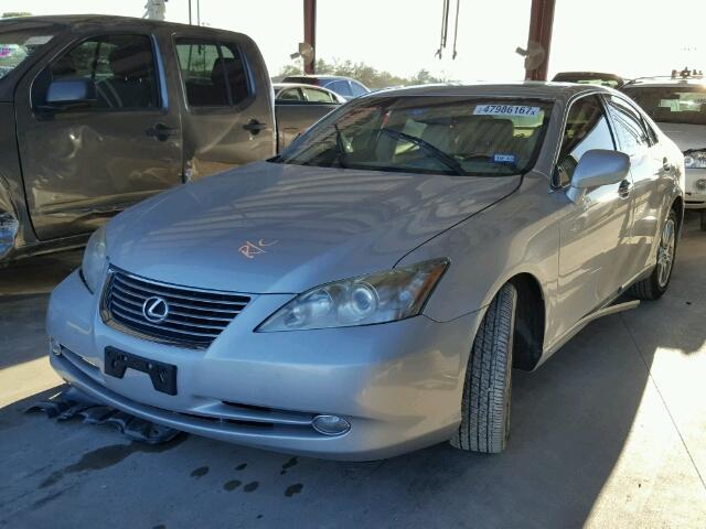 JTHBJ46G072142427 - 2007 LEXUS ES 350 SILVER photo 2