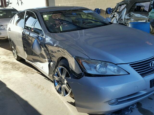 JTHBJ46G072142427 - 2007 LEXUS ES 350 SILVER photo 9