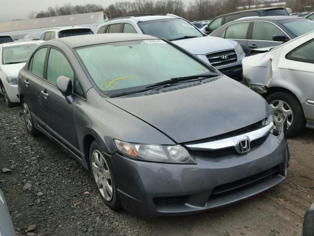 2HGFA16539H538489 - 2009 HONDA CIVIC LX SILVER photo 1