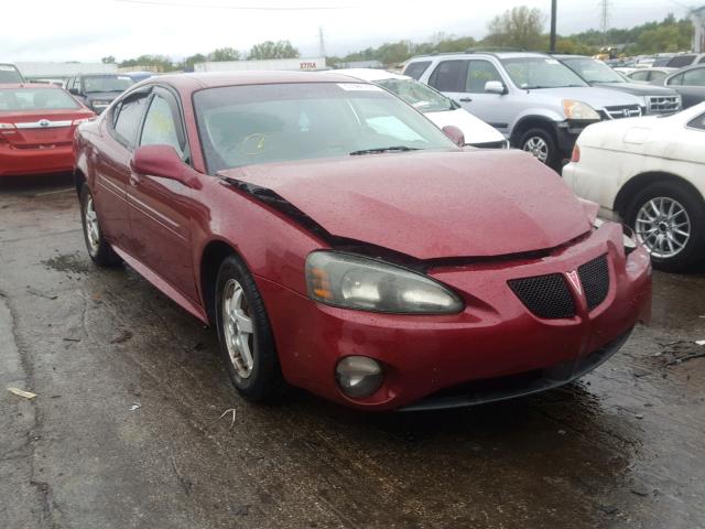 2G2WP522641348661 - 2004 PONTIAC GRAND PRIX RED photo 1