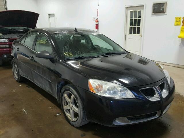 1G2ZG57N284149181 - 2008 PONTIAC G6 BASE BLACK photo 1