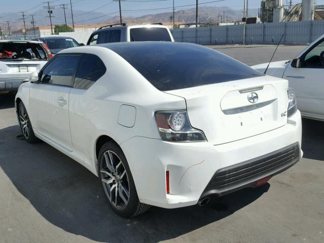 JTKJF5C79FJ007372 - 2015 TOYOTA SCION TC 白色 照片 3