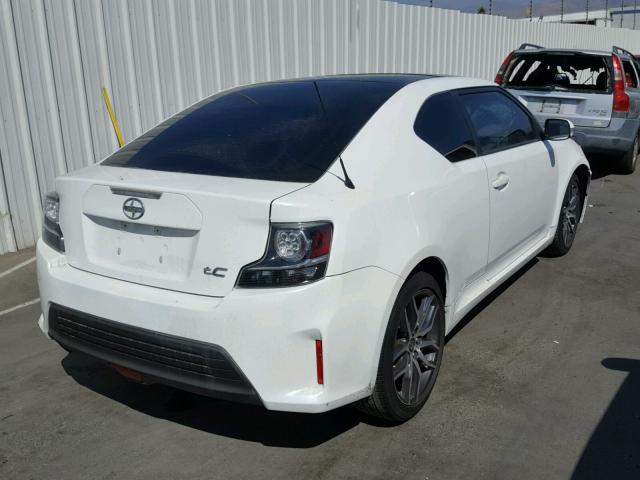 JTKJF5C79FJ007372 - 2015 TOYOTA SCION TC 白色 照片 4