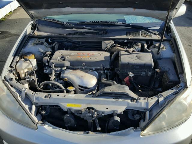 4T1BE30K14U898938 - 2004 TOYOTA CAMRY LE SILVER photo 7