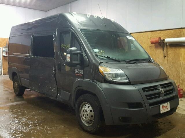 3C6TRVDG2EE109377 - 2014 RAM PROMASTER GRAY photo 1