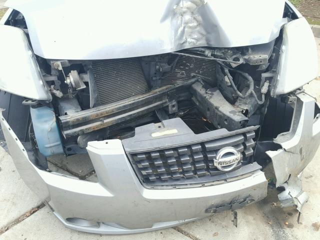 3N1AB61E09L616988 - 2009 NISSAN SENTRA 2.0 SILVER photo 9