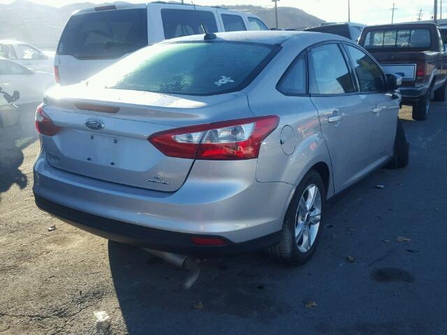 1FADP3F29DL314960 - 2013 FORD FOCUS SE SILVER photo 4