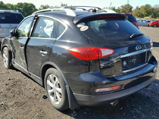 JN1AJ0HR1AM753716 - 2010 INFINITI EX35 BASE BLACK photo 3