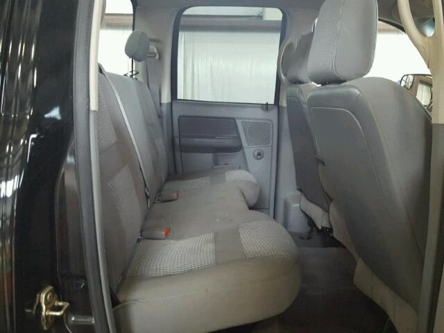 3D7KS28D66G172081 - 2006 DODGE RAM 2500 S BLACK photo 6