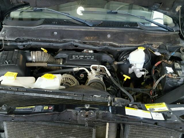 3D7KS28D66G172081 - 2006 DODGE RAM 2500 S BLACK photo 7