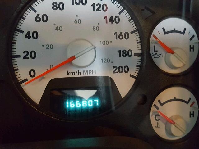 3D7KS28D66G172081 - 2006 DODGE RAM 2500 S BLACK photo 8