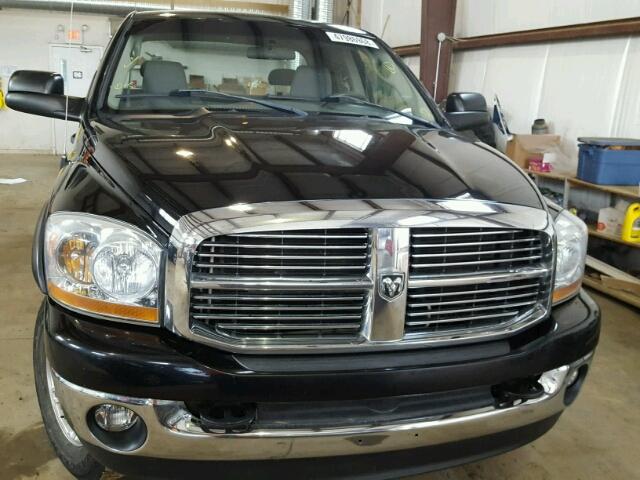 3D7KS28D66G172081 - 2006 DODGE RAM 2500 S BLACK photo 9