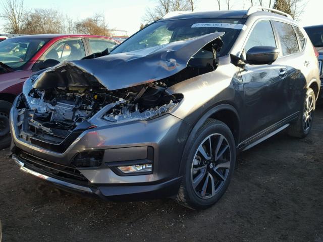 5N1AT2MV7HC795924 - 2017 NISSAN ROGUE SV GRAY photo 2