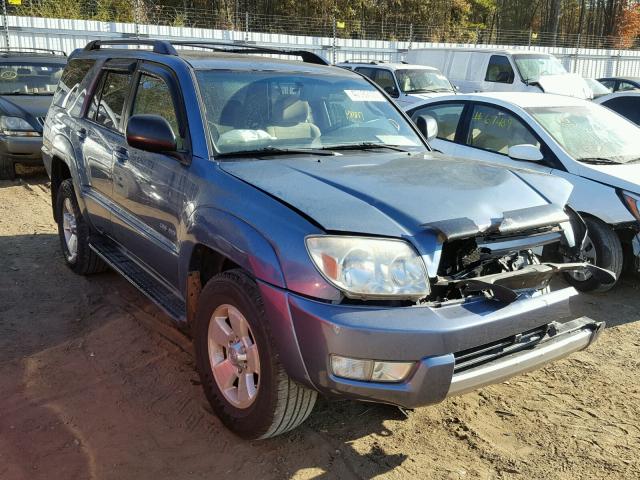 JTEBU14R848025811 - 2004 TOYOTA 4RUNNER SR BLUE photo 1