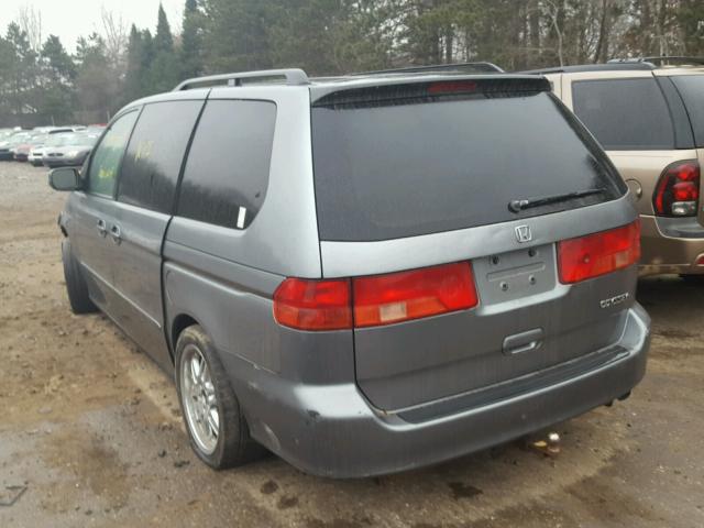 2HKRL1868XH513099 - 1999 HONDA ODYSSEY EX GRAY photo 3