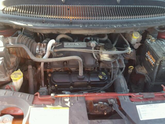 2A8GP64L76R757647 - 2006 CHRYSLER TOWN & COU RED photo 7