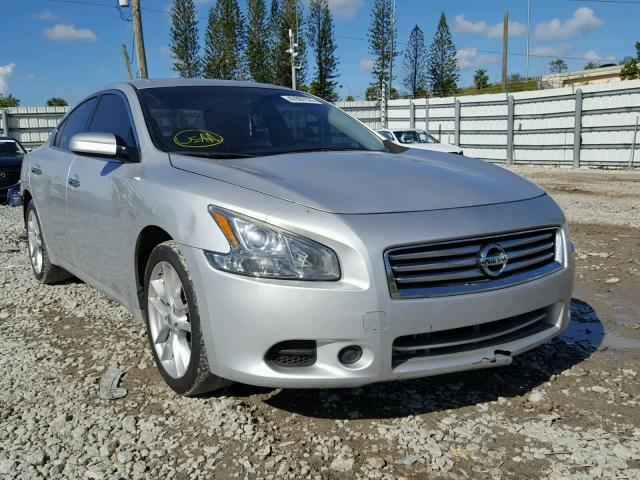 1N4AA5APXDC830568 - 2013 NISSAN MAXIMA S SILVER photo 1