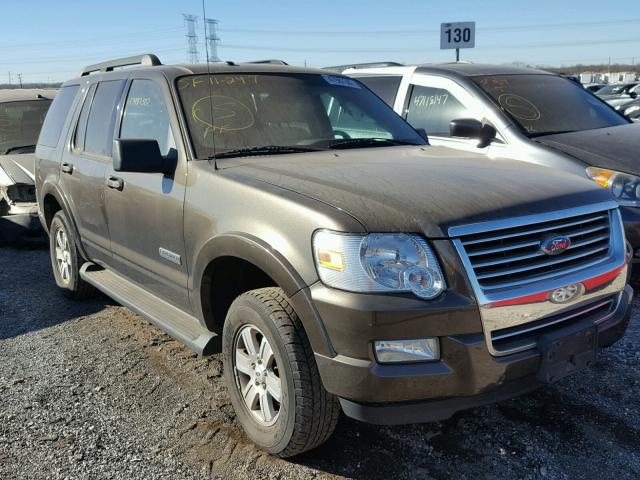 1FMEU73E58UA72189 - 2008 FORD EXPLORER X CHARCOAL photo 1