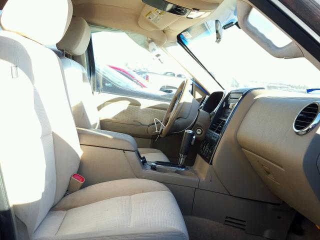 1FMEU73E58UA72189 - 2008 FORD EXPLORER X CHARCOAL photo 5