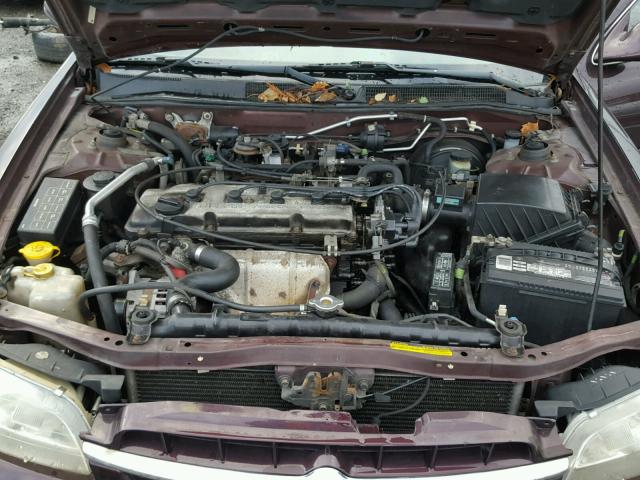 1N4DL01D0WC260955 - 1998 NISSAN ALTIMA XE BURGUNDY photo 7