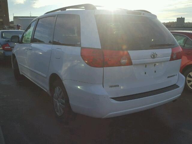 5TDKK4CC3AS329726 - 2010 TOYOTA SIENNA CE WHITE photo 3