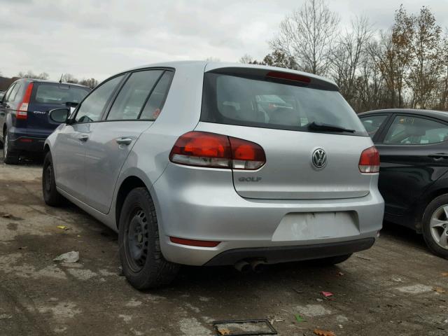 WVWDB7AJ7DW121722 - 2013 VOLKSWAGEN GOLF 银色 照片 3