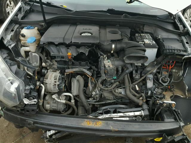 WVWDB7AJ7DW121722 - 2013 VOLKSWAGEN GOLF 银色 照片 7